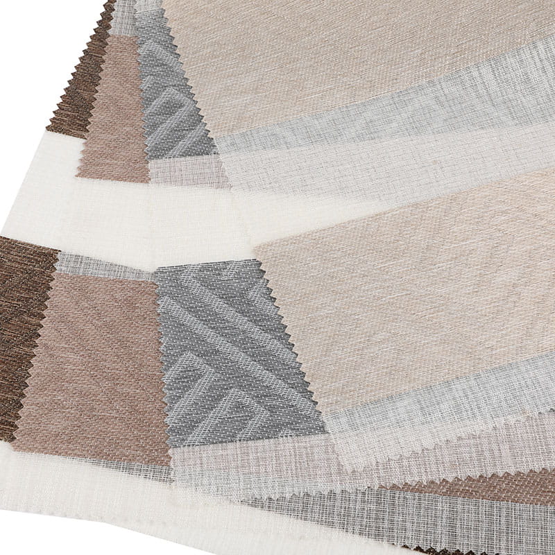 GD10 dobbeltlags lystransmission semi-blackout Zebra blind stof