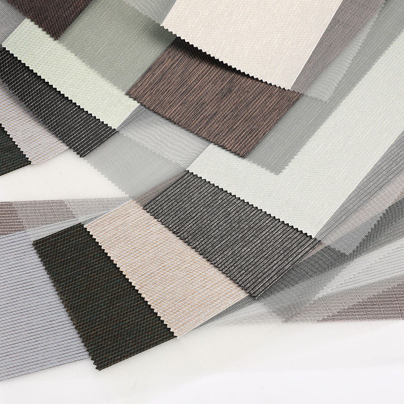 F078 Soveværelsesskole Dobbeltlags Semi-Blackout Zebra Blindstof